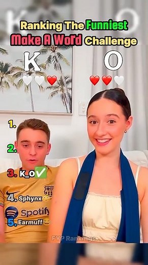 Ranking the Best Make A Word Trend😂 #3 is CRAZY 💀”#trending #shorts #ranking #makeaword