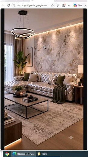 💻🛋️ Redesign Your Sofa Upholstery with AI! #interiordesign #ai