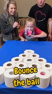 Toilet Paper Ball Bounce Challenge – Family Fun Showdown
