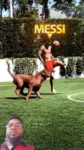 Messi practice with dog #messi #football #leonel_messi #soccer #fifa