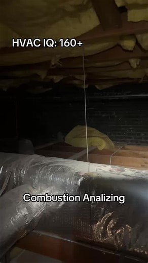 Combustion analysis is a diagnostic and analytical process used in engineering and HVAC to evaluate the efficiency, performance, and safety of fuel-burning systems like engines, furnaces, and boilers. It involves measuring the byproducts in the exhaust gases to ensure an optimal fuel-to-air ratio, minimize harmful emissions like carbon monoxide, and prevent potential system failures. #hvac #hvaclife #hvactech
