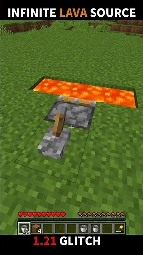 Infinite Lava Source GLITCH in Minecraft 1.21 - NEW Method