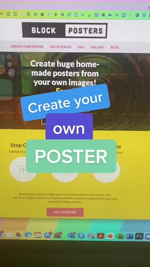 How to create your own poster #teachertip #makingposters #postercreator #poster #posters #teacher #techtip #howto #tutorial #teachersoftiktok
