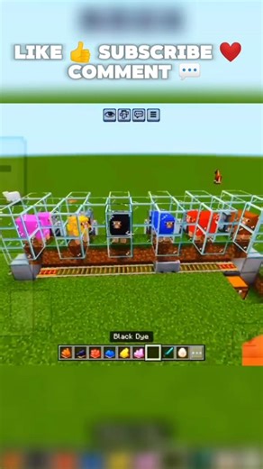 How to make unlimited automatic Wool farm in Minecraft 🤯 | #minecraft #shorts #gaming