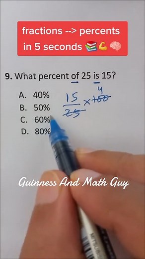 Trick to convert fractions to decimals! #math #maths #algebra #fyp #foryou #highschool #middleschool #tipsandtricks #learnoninstagram #onthisdayinhistory #learnonfacebook To get your free eBook "How To Calculate Percentages In Your Head", please click the link below: https://guinnessandmathguy.mykajabi.com/pl/2147639130 To join our first online course "Turn On The Calculator In Your Head (Basic)", please click the link below: https://guinnessandmathguy.mykajabi.com/sales-page-turn-on-the-calcula