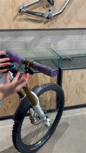 🔥 One Bike. Every AMS Rise Grip Color. 🔥 Commencal SupremeDH with Fox 40 Kashima Coat #uciworldtour