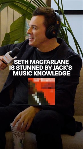 489K views · 3K reactions | Seth MacFarlane, creator of Family Guy and American Dad and Grammy-winning musician, appreciating Jack’s music knowledge on the latest Track Star Podcast: The Great American Songbook, Explained - out now on all podcast platforms | Track Star | Facebook