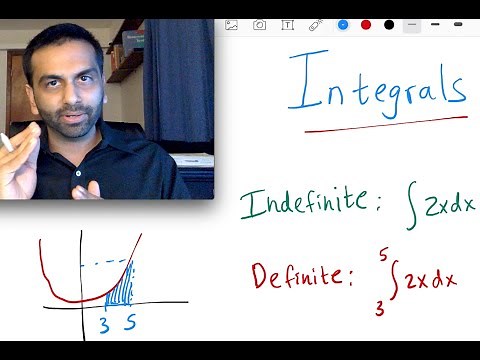 Integrals (Definite vs Indefinite)