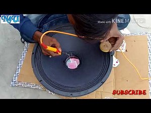 Voice coil change _15" inch speaker p audio