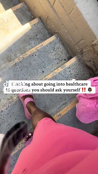 Self-reflection before comitting to a job in healthcare is very much necessary. If you desire to help others in this capacity, I hope this helps 👩🏾‍⚕️ #nursing#nursingstudent#nursementor#nursecoach#careerdevelopment