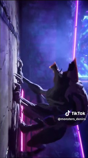 ⚔️💀Kharnivore Vs Turboraptor. 🎥🎞️Nombre de serie: Love, Death & Robots #monstruos #lovedeathandrobots #escenas