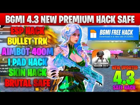 BGMI HACK 4.3 | BGMI 4.3 MOD APK | BGMI ESP HACK | BGMI NEW HACK TODAY | HOW TO HACK BGMI HACK