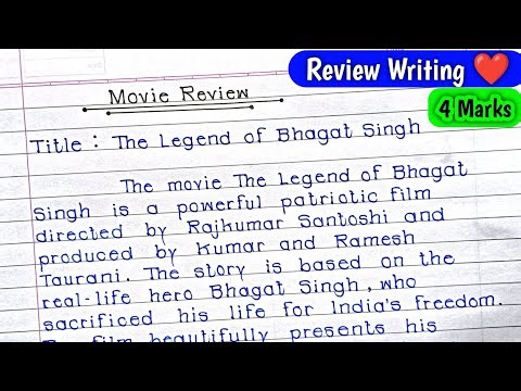 Review Writing Class 12 Maharashtra Board |review writing class 12 | Writing Skills Class 12 |