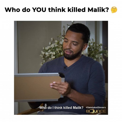 148K views · 1.5K reactions | For our all-new #SaintsAndSinners movie, #JudgmentDay, we're picking up right where we left off from season 4's HUGE cliffhanger from Lady Ella's pool... We've heard all of your theories and suspicions regarding Malik's death- now see who the cast suspects! & | Bounce TV | Facebook
