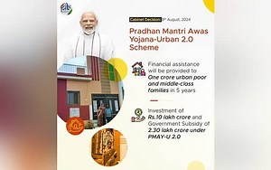 Cabinet approves Pradhan Mantri Awas Yojana-Urban 2.0 Scheme