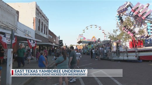 Check out the 2025 East Texas Yamboree in Gilmer