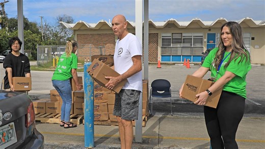 Daytona Beach event provides hundreds of food boxes to people in need