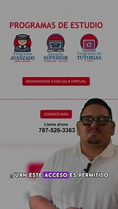 ¡El MOMENTO ES AHORA!🚨 Programas de 4to año Grados 9no al 12mo Reposiciones Tutorías en línea Plataforma para “homeschoolers” ¡Llama ya! 📲 | Escuela Virtual de Puerto Rico