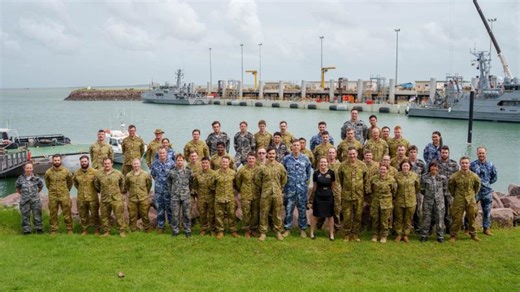 Triservice team strengthens border security