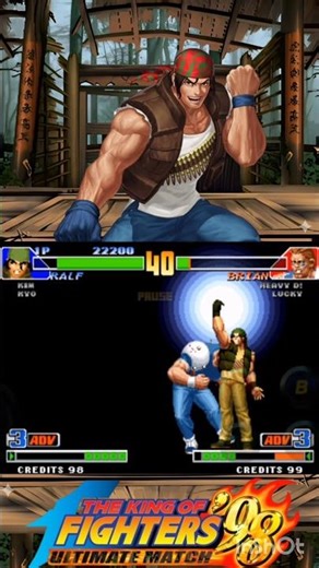 KOF 98 COMBO - #kof #kof2002 #fightcade #snk #combos #fyp