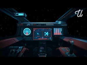 Fantastic Spaceship Cockpit Autopilot Simulator | Cockpit Sleep Sounds