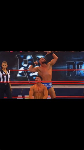 Gabriel Aeros | The Parea debut on @ringofhonor 🇬🇷👑 booktheparea@gmail.com Watch the full match at: www.watchroh.com @aew | Instagram