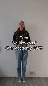 Voulez-vous, Star Academy 2025, Tuto #starac #staracademy #voulezvous #choreography ‪@StarAcademy‬