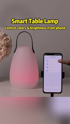 WiFi Bluetooth LED Portable Smart Table Lamp
