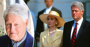 Bill Clinton and Hillary have been married for 46 years – she rejected him twice before saying "I do"