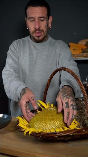 zero waste sunflower! #shorts