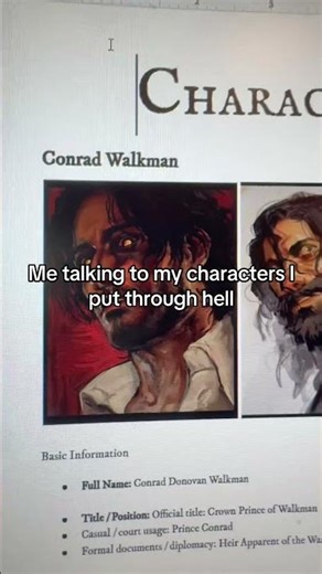 Me talking to my characters I put through hell #viral #author #writing #literature #trending