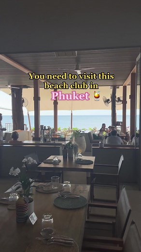 My favourite beach club in Phuket 🍹🥰🇹🇭 #phuketthailand #travel #beachclub #thailand #travellife