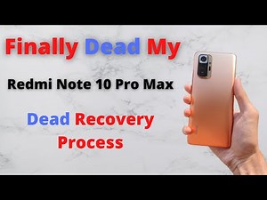 Redmi Note 10 Pro/Max Dead Motherboard Recover with CPU Reballing Process | Technical Nasim