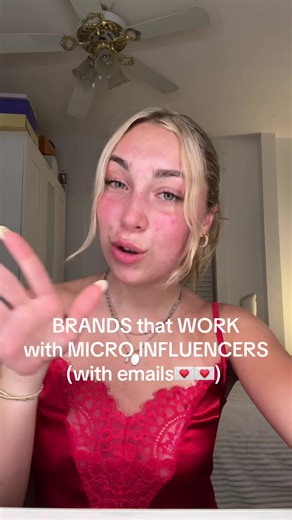 brands that work with micro influencers 📦🤍 #brandcollabs #creatortips #microinfluencertips #microinfluencer #smallcontentcreator