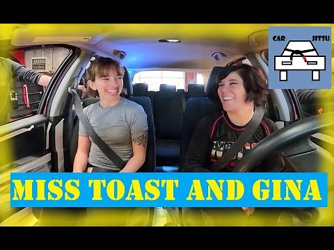 Car Jitsu III: Miss Toast and Gina (white belts)