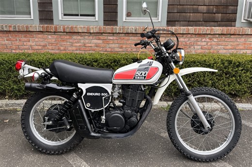 No Reserve: 1976 Yamaha XT500 Enduro
