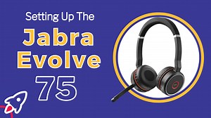 Watch Get To Know and Quick Set Up of the Jabra Evolve 75 Headset on Amazon Live