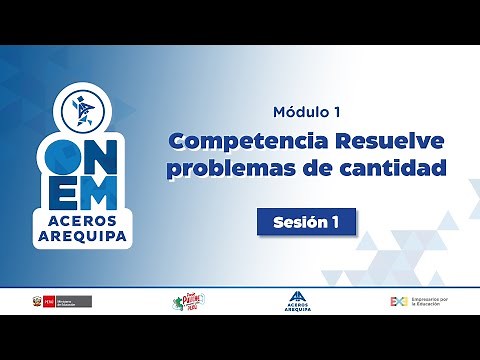 Competencia “Resuelve problemas de cantidad”: Sesión 1 | Formación Docente ONEM 2025