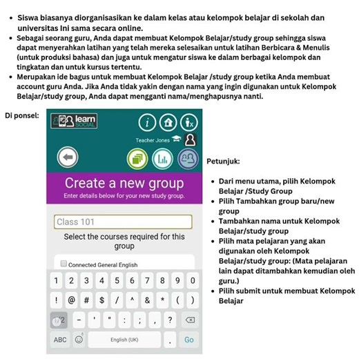 TUTORIAL CARA CREATE STUDY GROUP BAGI PENGGUNA PLATFORM LEARN SOCIAL in bhs indonesia