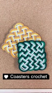 1.1M views · 10K reactions | Home coaster handmade weaving tutorial, do you like it?#handmade #manualdaily #diy #manual #household #householdgoods | Curtainall | Facebook