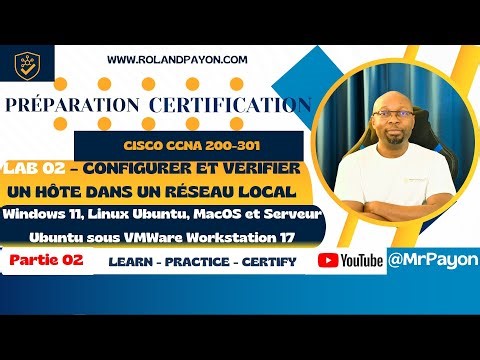 10- Lab 02 | Comment configurer client Linux Ubuntu et MacOS | Réseau local VMWare Workstation