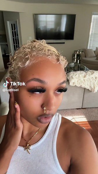 Stunning Curly Pixie Cut Transformation