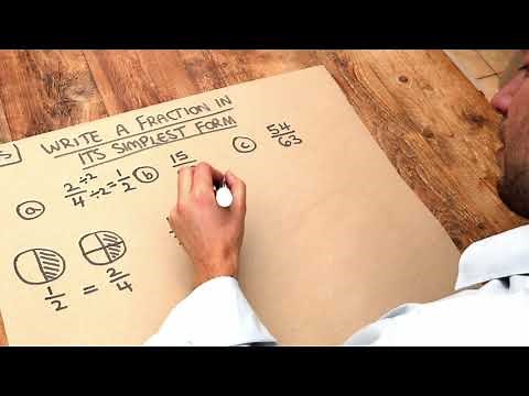 Key Skill - Write a Fraction in its Simplest Form