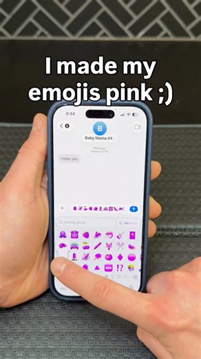 Amin Tips on Instagram: "Here’s an iPhone trick to change your emoji colors 🤫 #iphonetricks #iphonetips #iphonehack #lifetips #lifehacks"