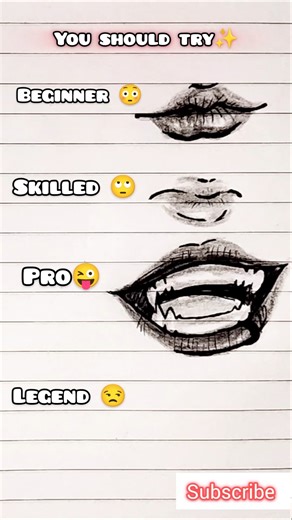 How to Draw Lips Tutorial ✨ #drawing #lips #sketch #howtodraw #tutorial #art