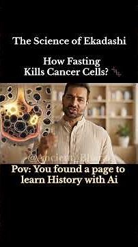 Japan Won the Nobel Prize, But India Knew It 5000 Years Ago! 🇮🇳🤯 #autophagy
