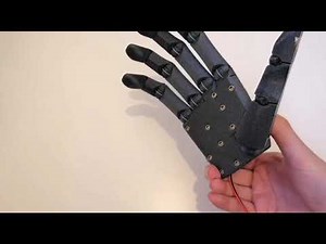 Low cost Arduino 3D printed robotic hand - ARX Hand Project MK0