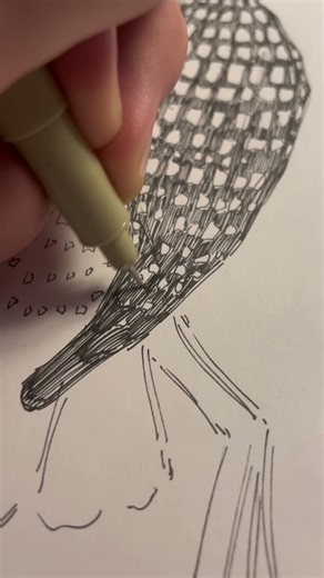 Drawing iconic birds: Part 15 - Common Loon #drawing #art #birds #inktober #traditionalart #sketch