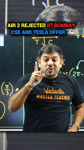 Kamyabi ka rasta on Instagram: "JEE ADVANCED TOPPER AIR 2 REJECTED IIT BOMBAY COMPUTER SCIENCE BRANCH AND TESLA OFFER 💪🏻 #air2 #jeeadvanced #iitbombay #tesla #VED"