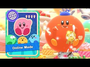 Kirby's Dream Buffet Walkthrough - Online Mode: Gourmet Grand Prix